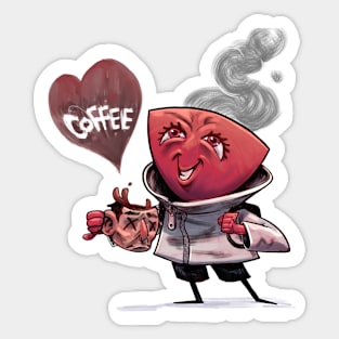 Love coffee Sticker